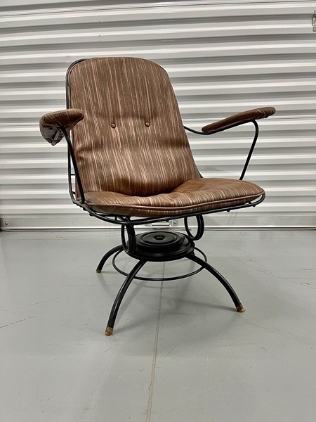 Mid Century 1960s Homecrest Wire Chair